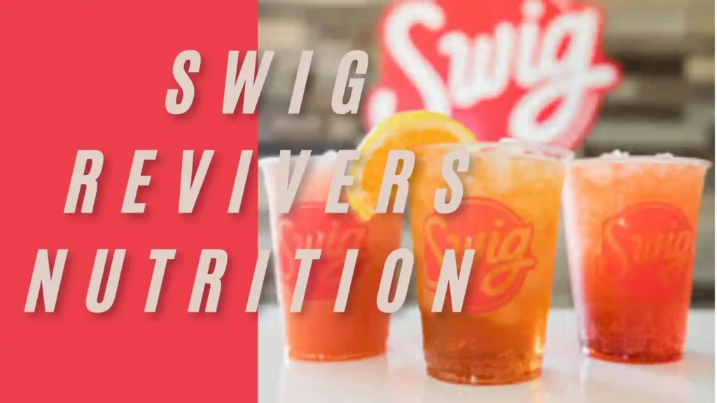 Swig Revivers Nutrition