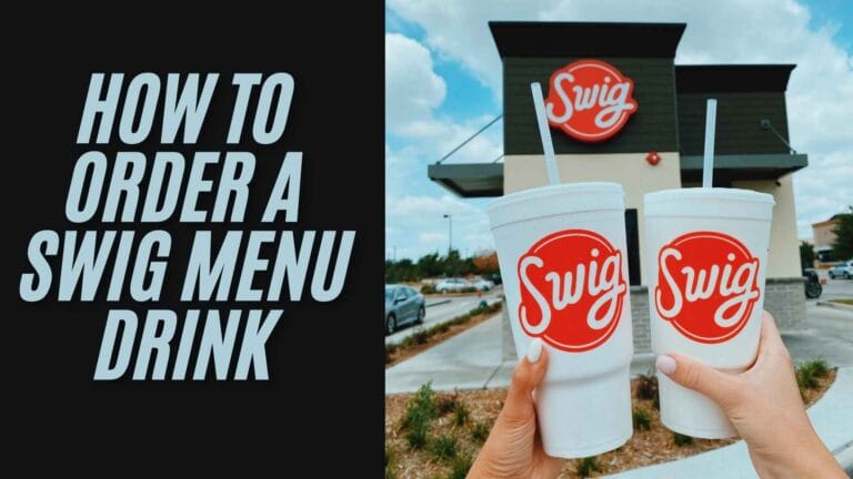 How to order a Swig menu drink