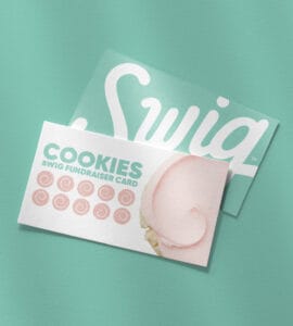 Swig Fundraiser Nights 2025 Fun, Easy, and Profitable Fundraising 3 Fundraiser Card Mockups Cookie 2 1