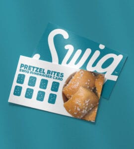 Swig Fundraiser Nights 2025 Fun, Easy, and Profitable Fundraising 4 Fundraiser Card Mockups Pretzel 3